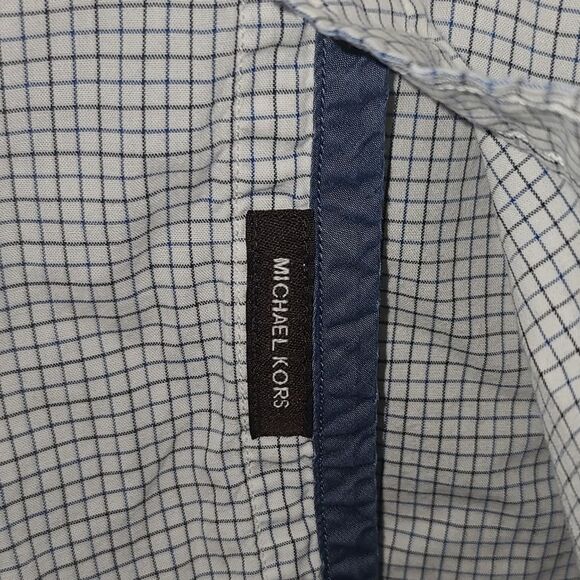 Michael Kors Mens Woven Shirt Size XL - Picture 3 of 9